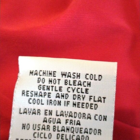 Danny & Nicole Red Dress - Picture 11 of 12